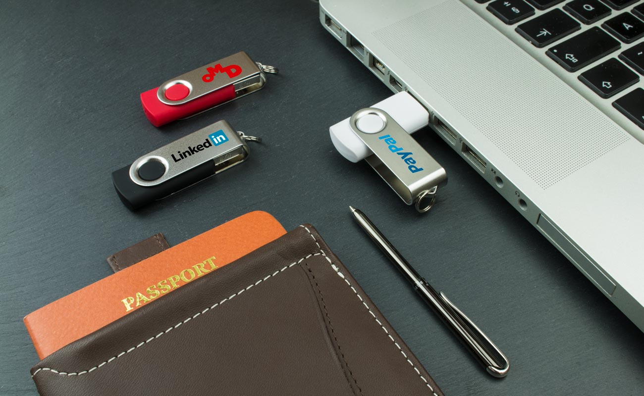 Branded USB Sticks and more Printed with Your Logo